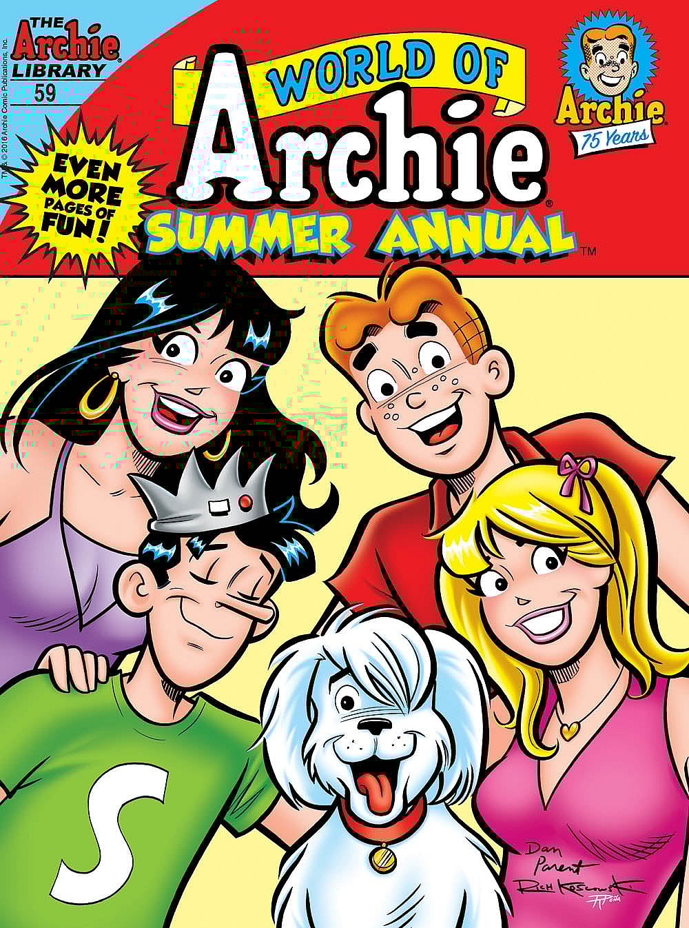 WORLD OF ARCHIE SUMMER ANNUAL #59 Cover