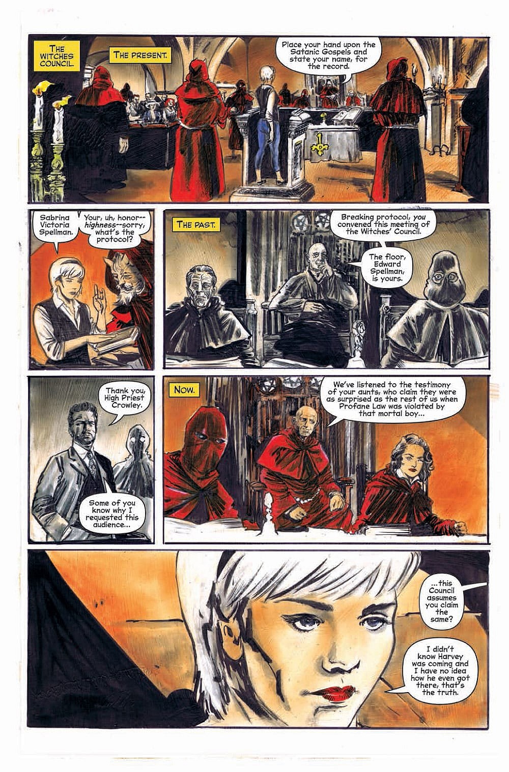 Chilling Adventures of Sabrina #5 First Look