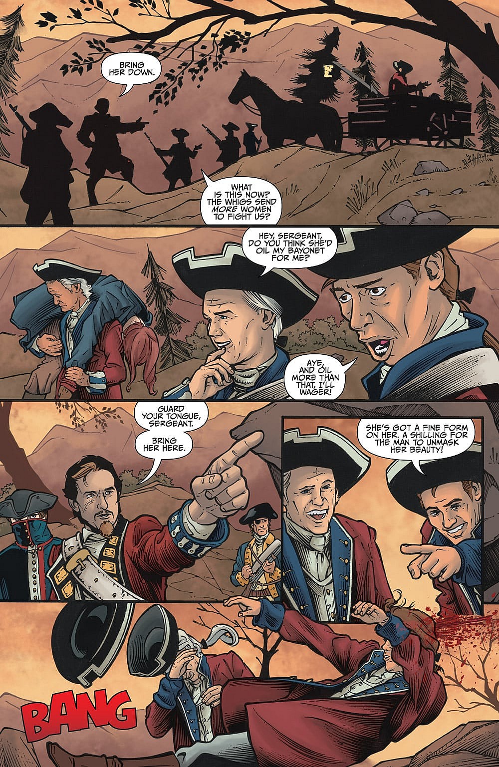 The Shield #2 Preview Page