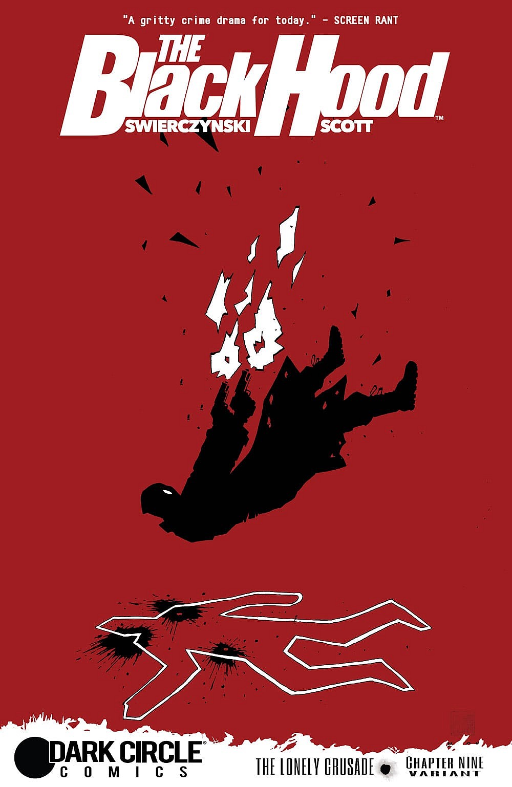 The Black Hood #9 Cover