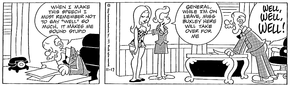 Beetle Bailey Ogling