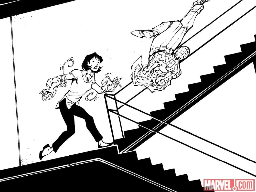 Amazing Spider-Man/Silk: The Spider(Fly) Effect Cover Preview Page