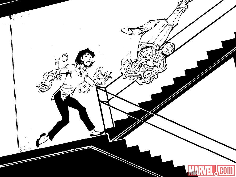 Amazing Spider-Man/Silk: The Spider(Fly) Effect Cover Preview Page