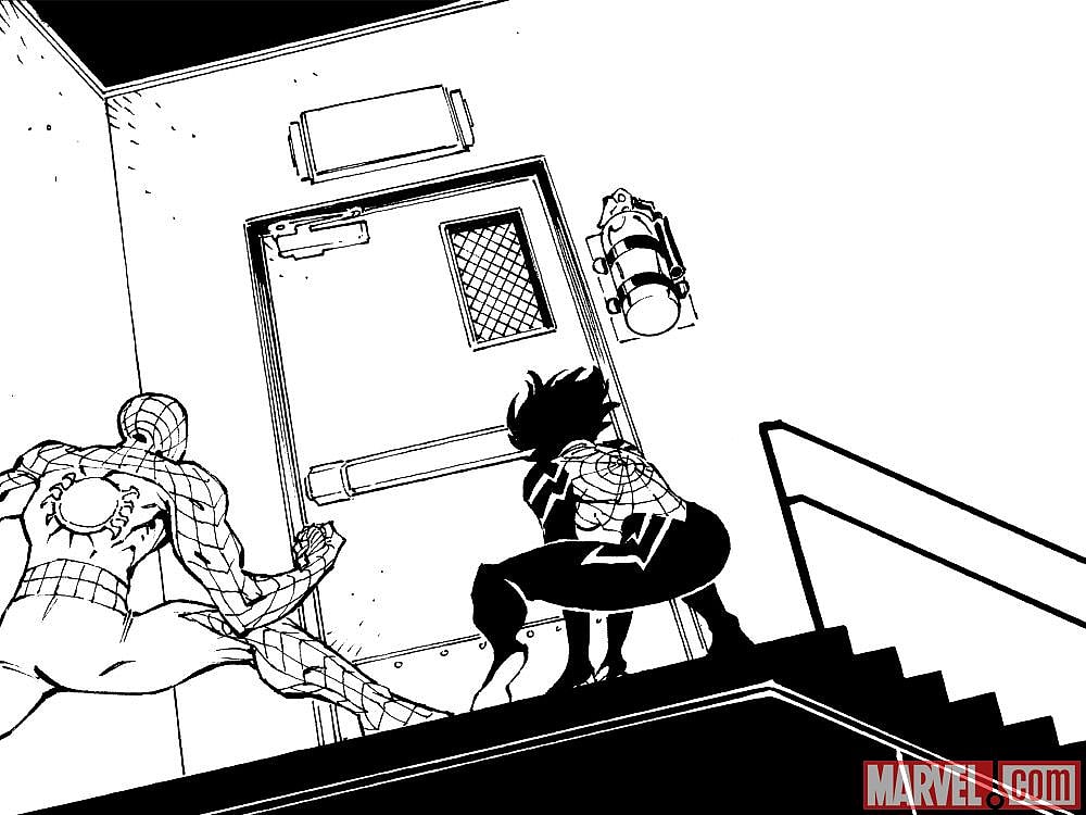 Amazing Spider-Man/Silk: The Spider(Fly) Effect Cover Preview Page