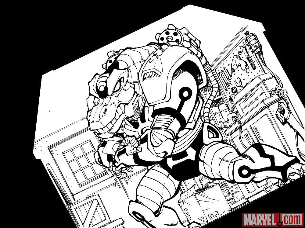 Amazing Spider-Man/Silk: The Spider(Fly) Effect Cover Preview Page