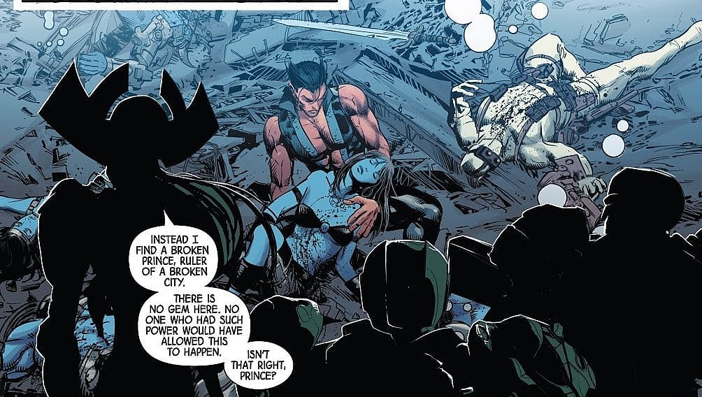 Proxima Midnight and Namor