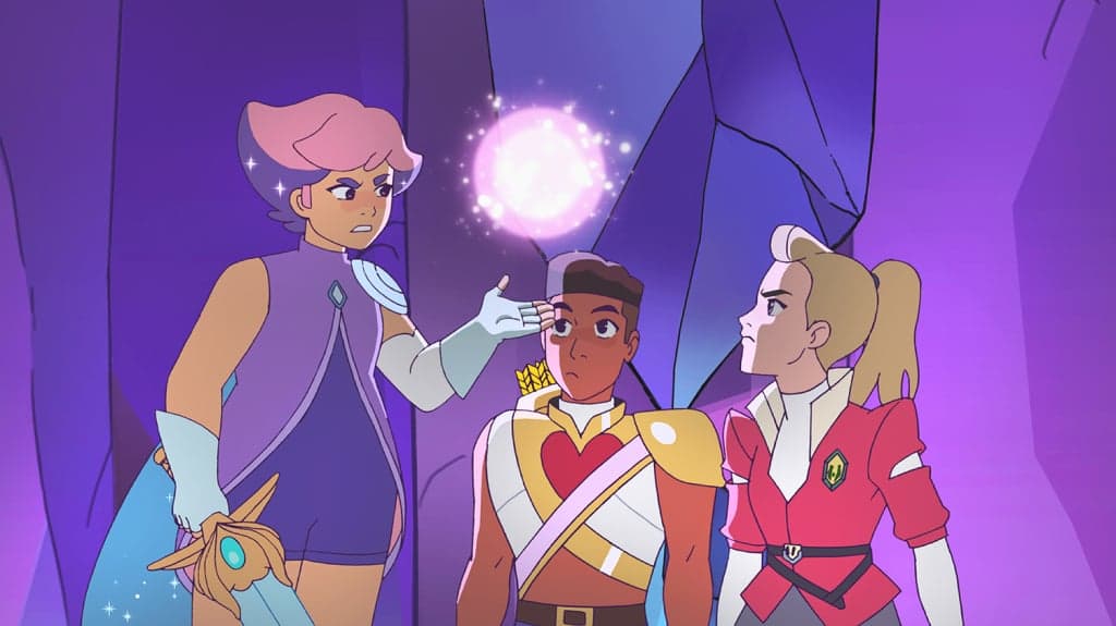 Glimmer and Adora