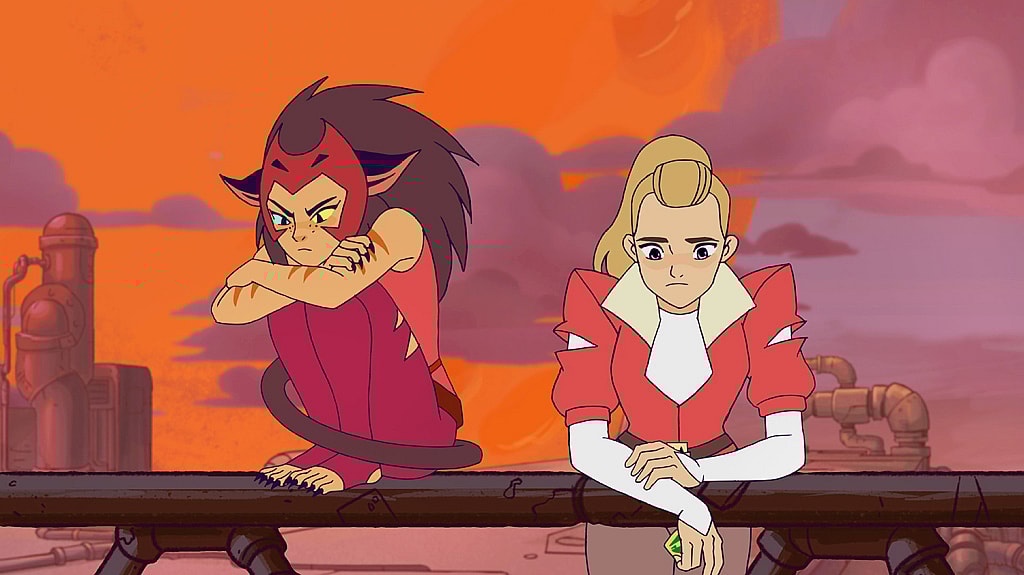 Catra and Adora