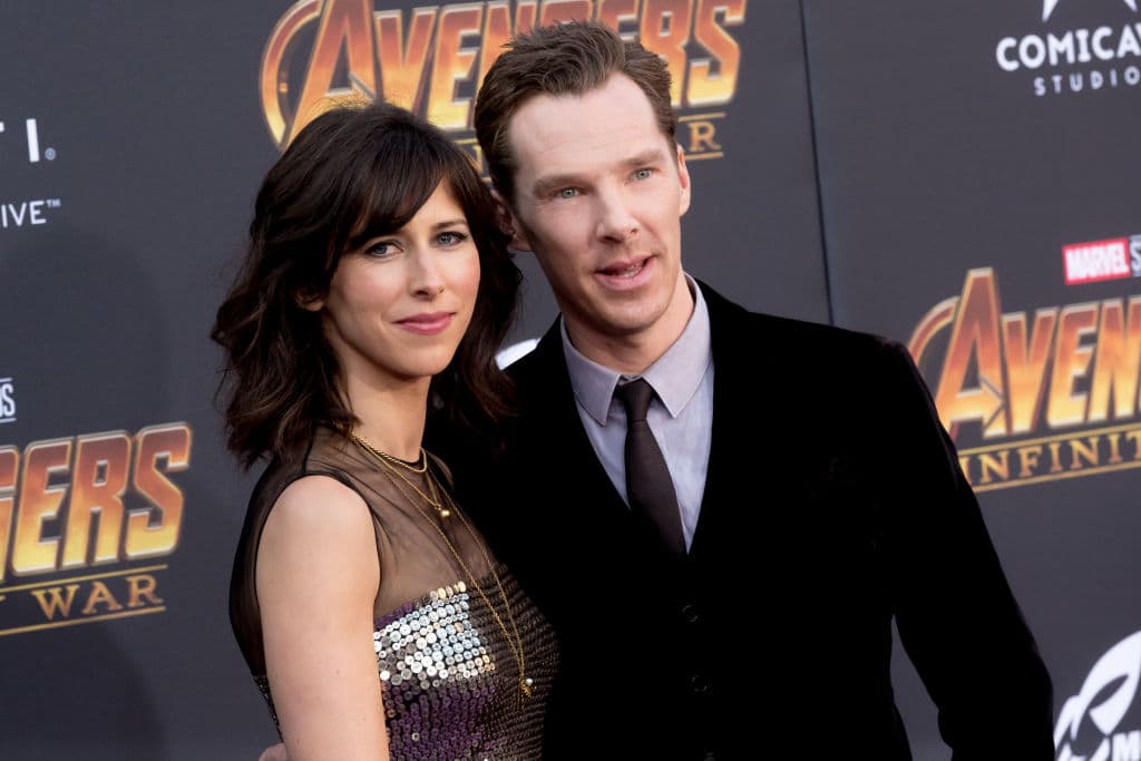 Benedict Cumberbatch and Sophie Hunter