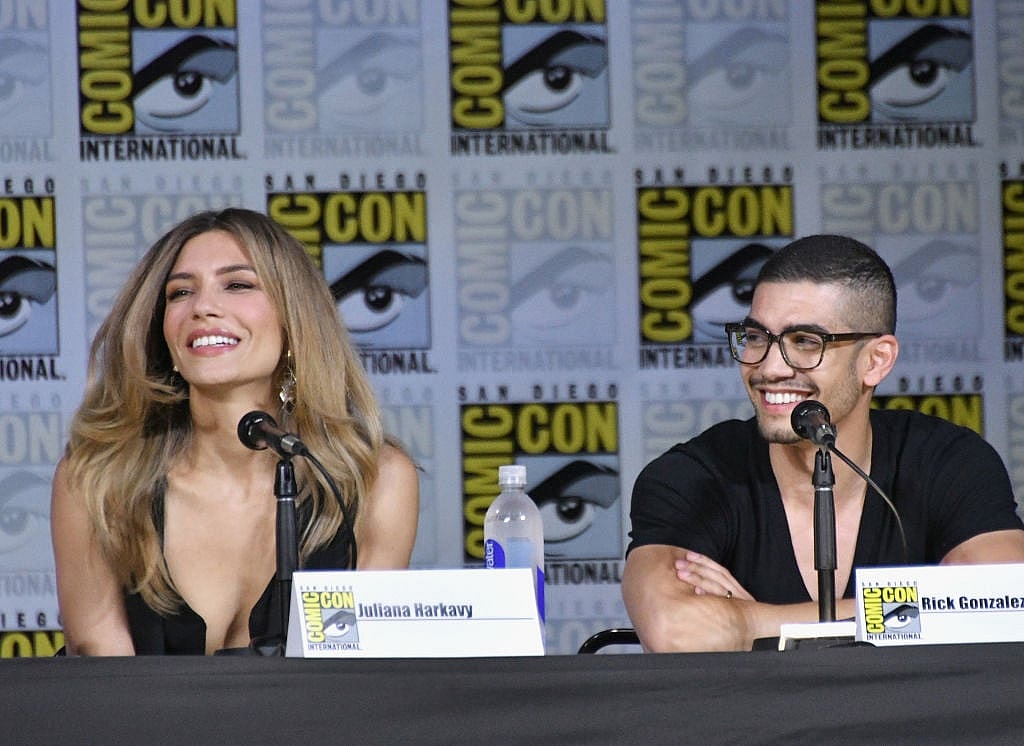 Juliana Harkavy and Rick Gonzalez