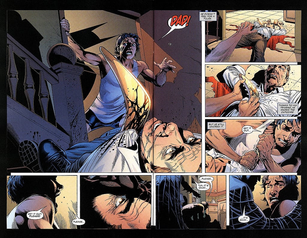 Jack Drake murdered Identity Crisis