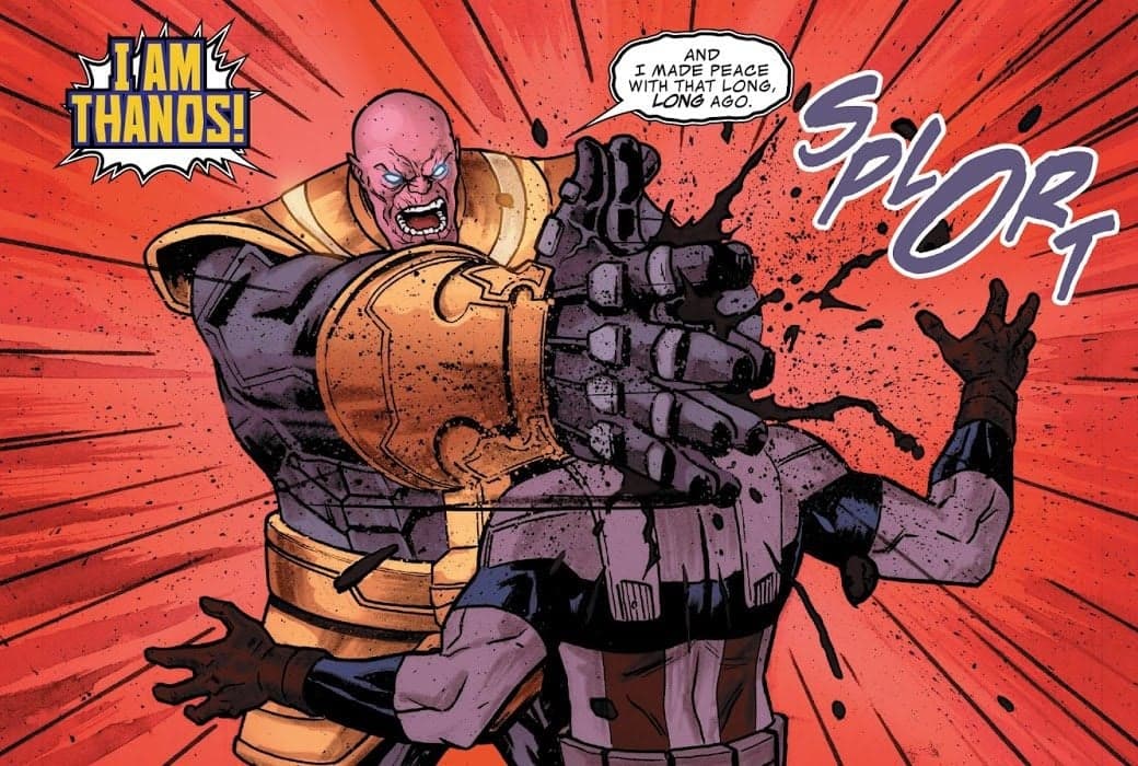 Thanos Kills Sam Wilson
