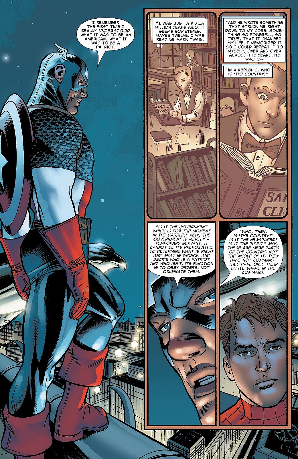 Captain America Amazing Spider-Man #537