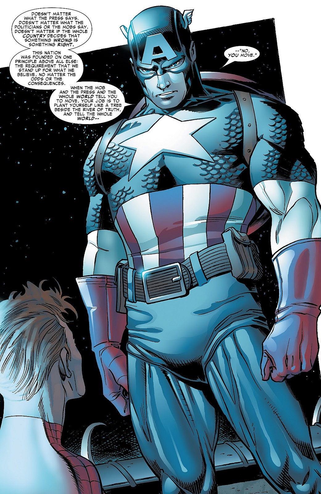 Captain America Amazing Spider-Man #537