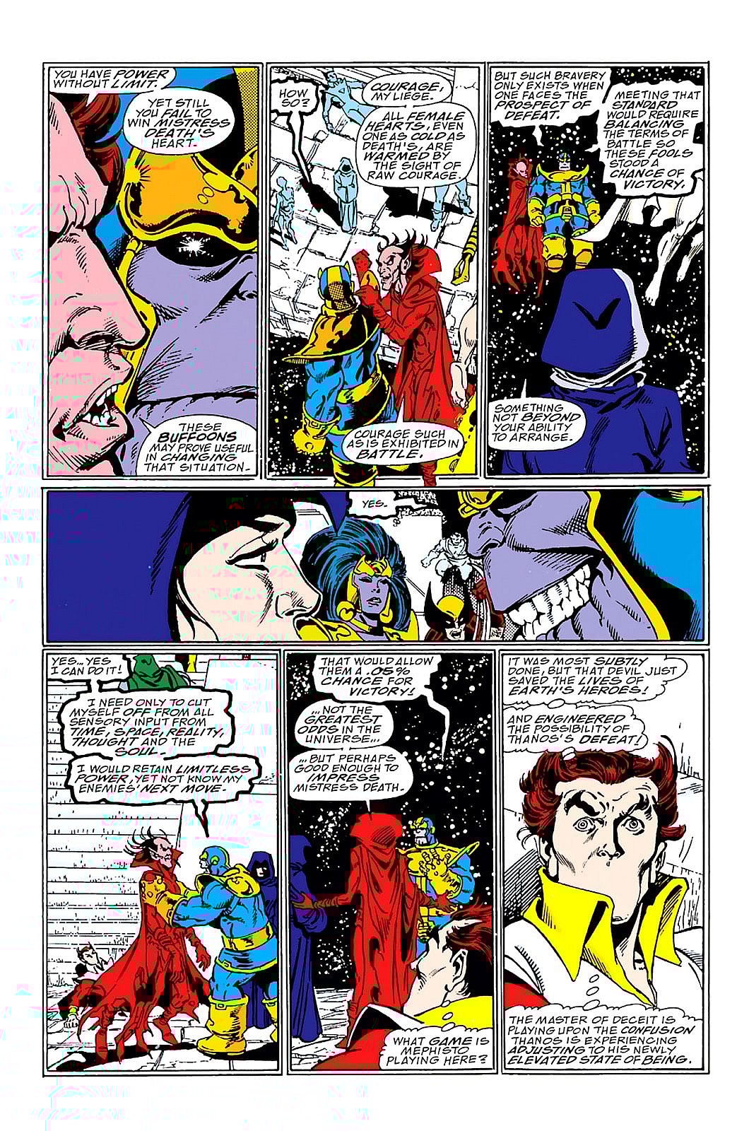 Mephisto The Infinity Gauntlet #4