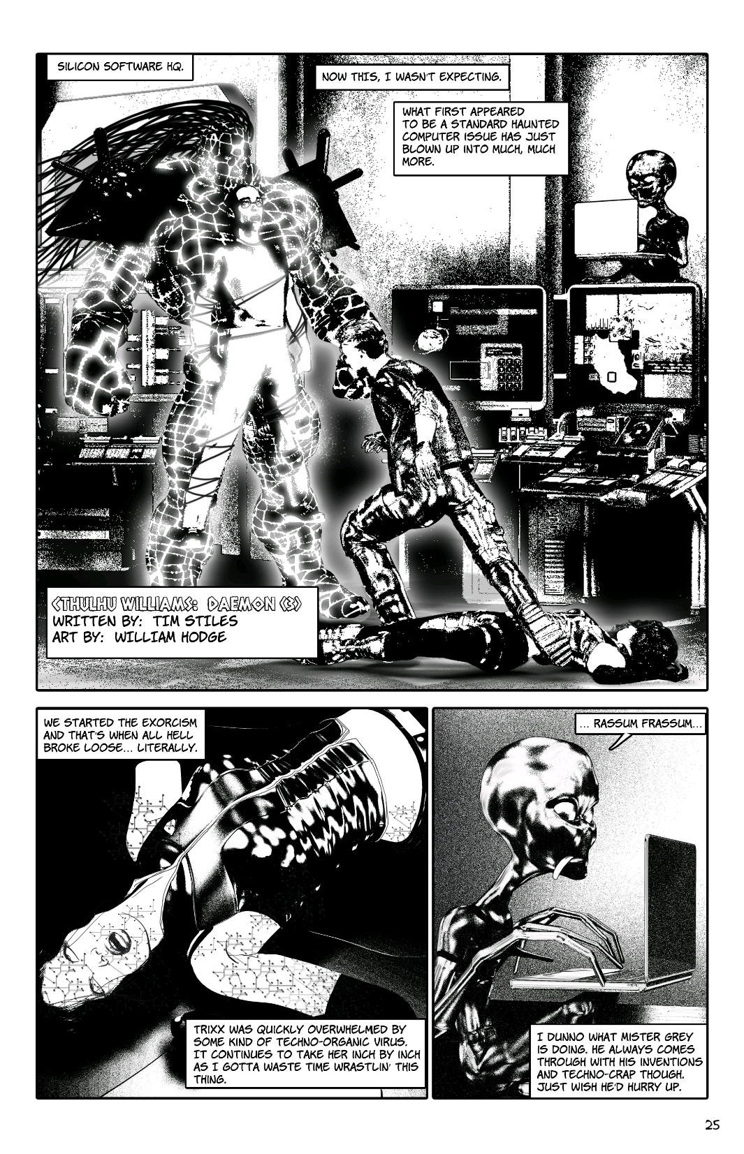 Cthulhu Williams #0 Preview Page