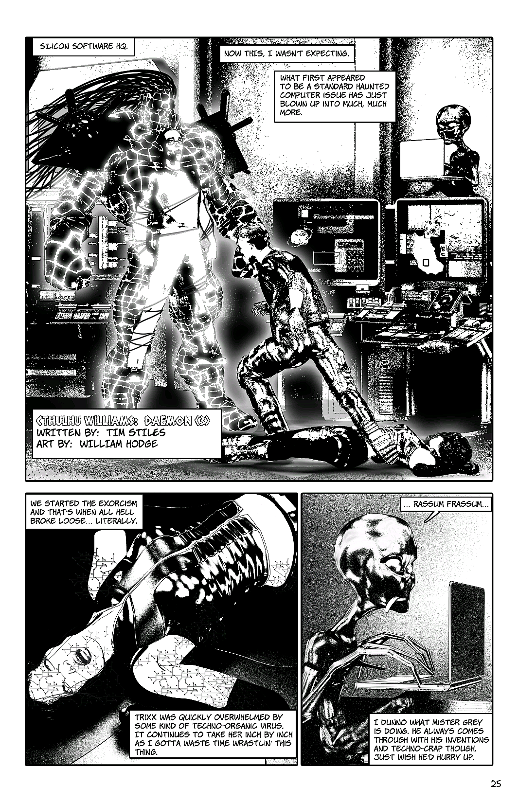 Cthulhu Williams #0 Preview Page