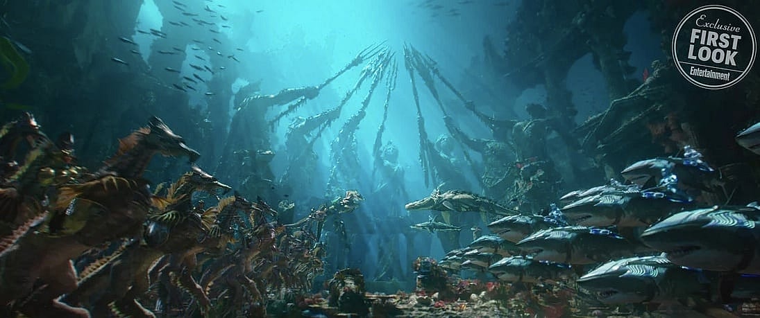 Aquaman Sharks