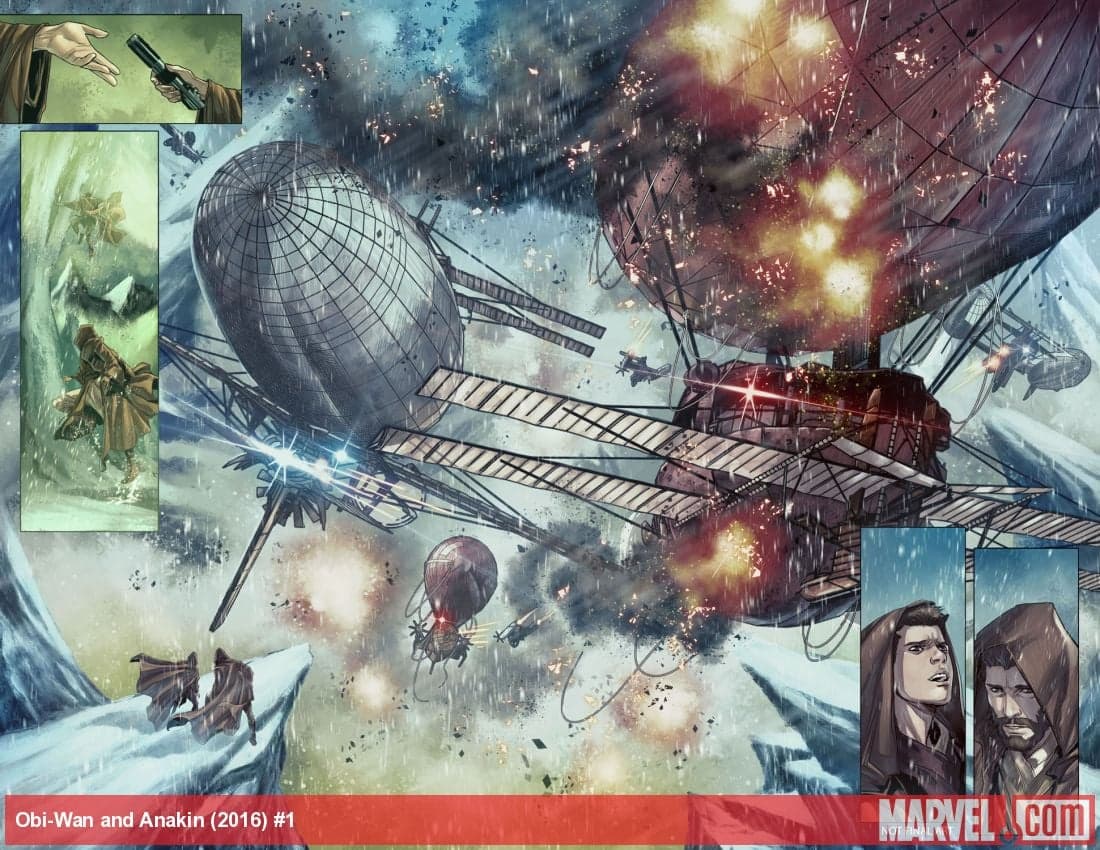 Star Wars: Obi-Wan & Anakin #1 Preview Page