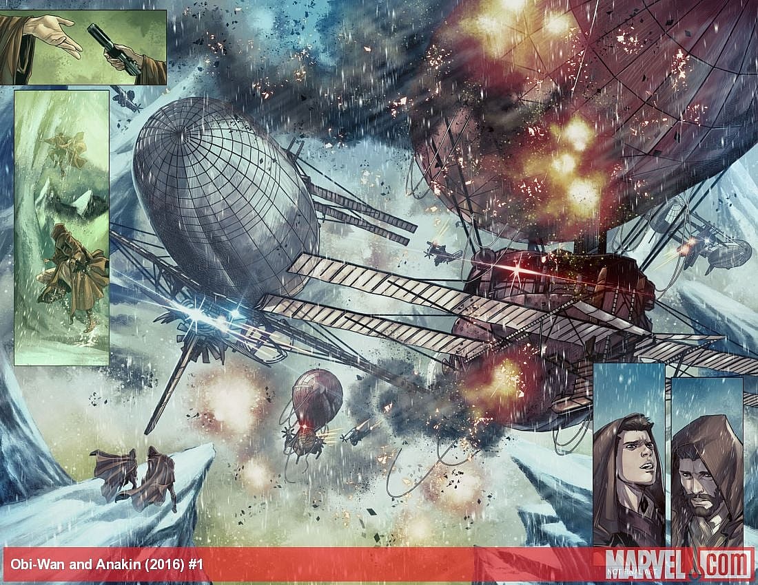 Star Wars: Obi-Wan & Anakin #1 Preview Page
