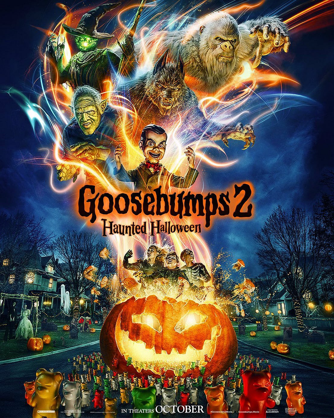 Goosebumps 2 poster