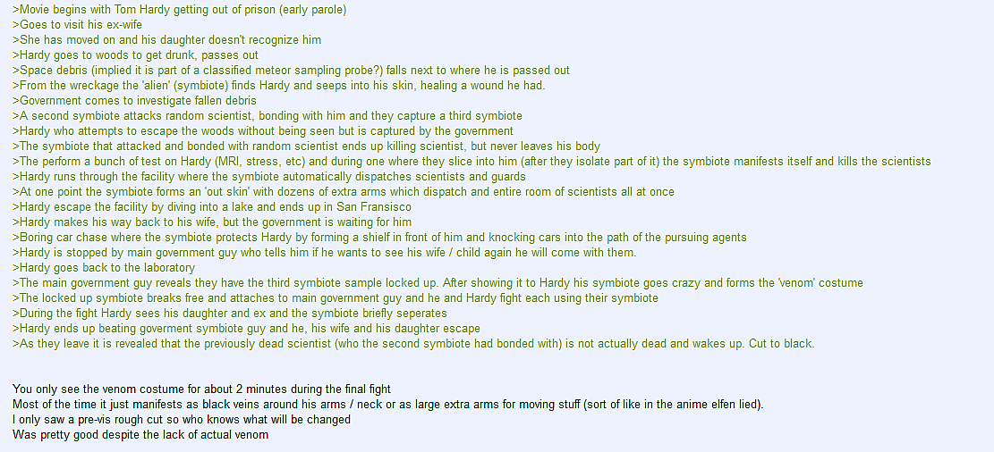 Venom Plot