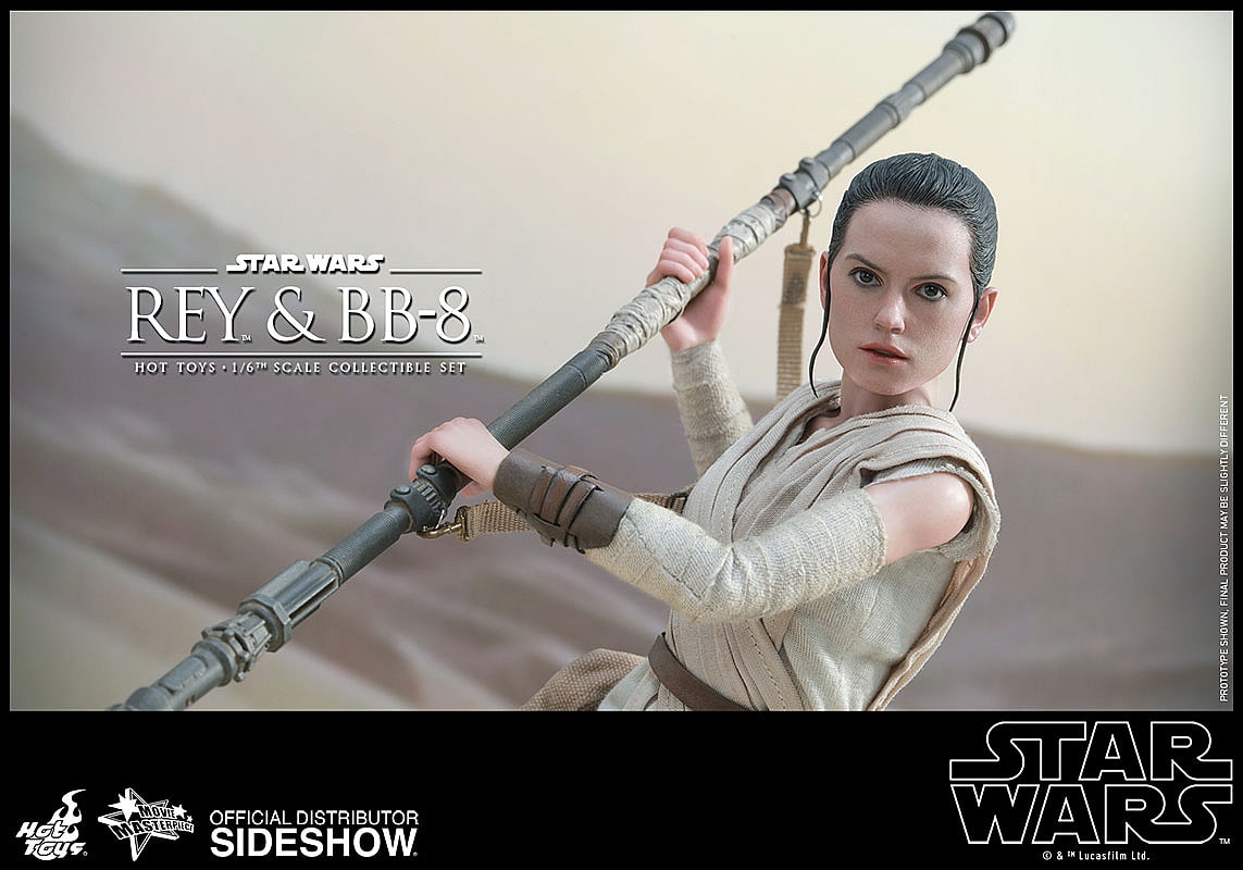 Rey and BB-8 Sixth Scale Figure Set by Hot Toys
