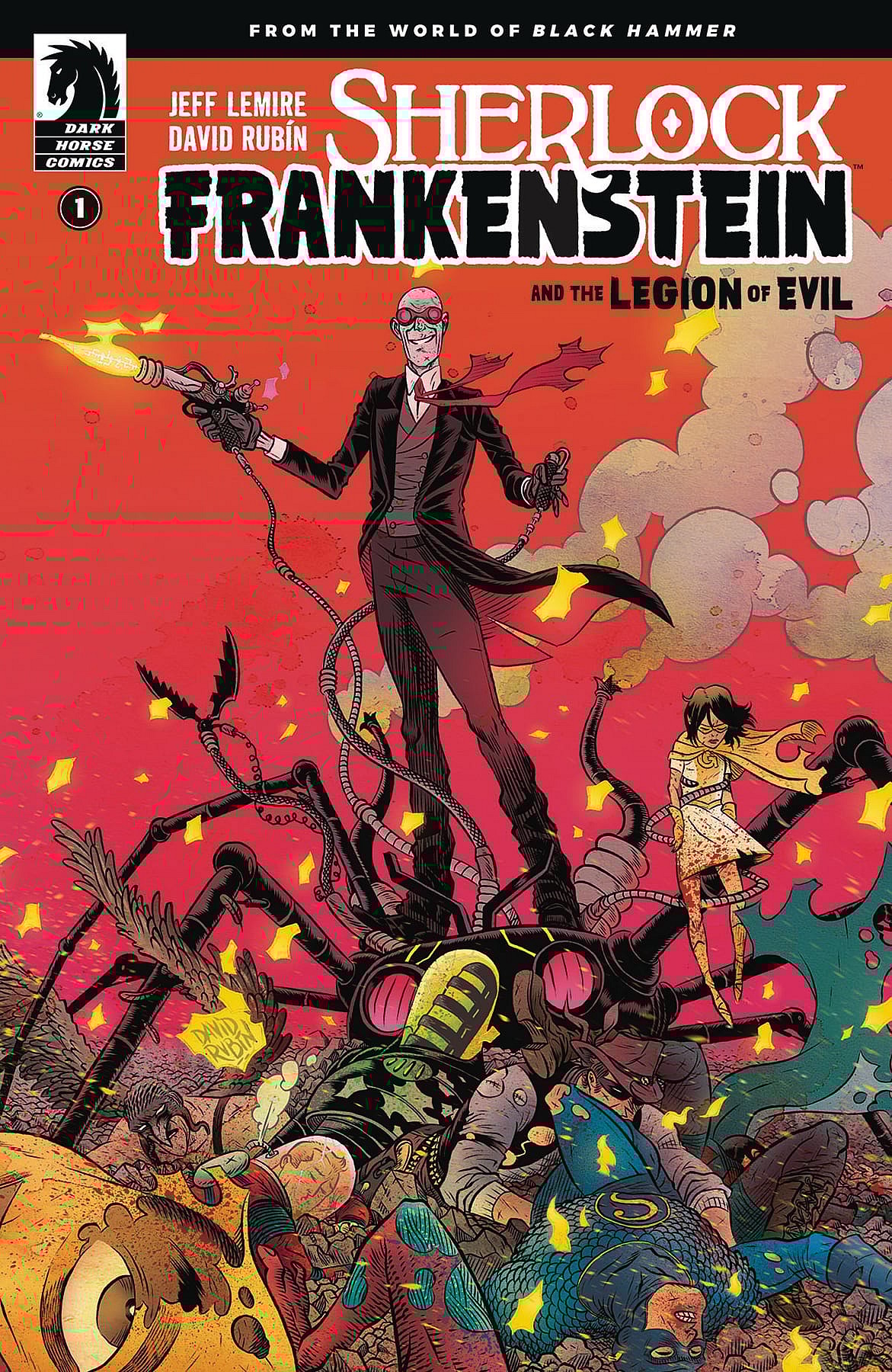 Sherlock Frankenstein and the Legion of Evil #1