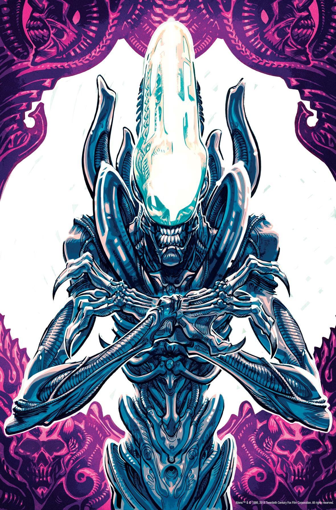 Aliens Dust to Dust #1