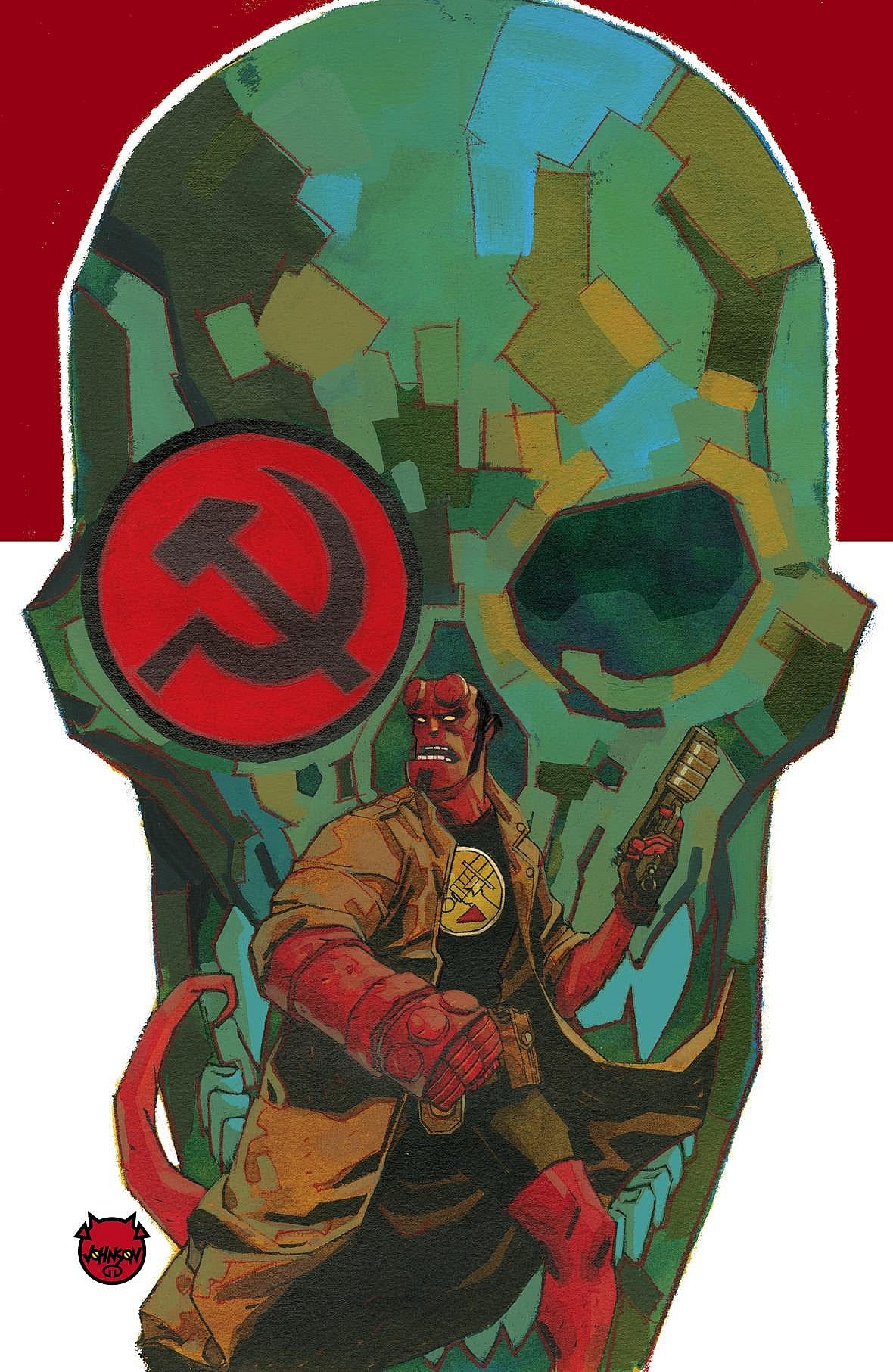 Hellboy and the B.P.R.D.: 1956 #1 Cover by Dave Johnson