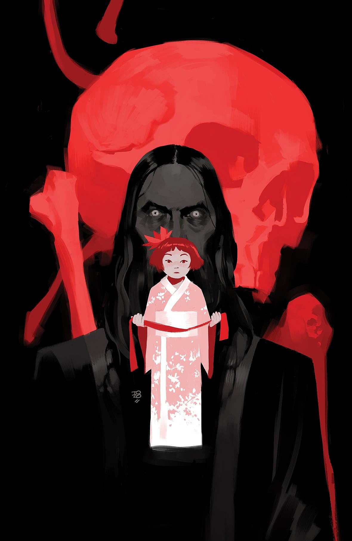 Crimson Lotus #1 Cover by Tonci Zonji