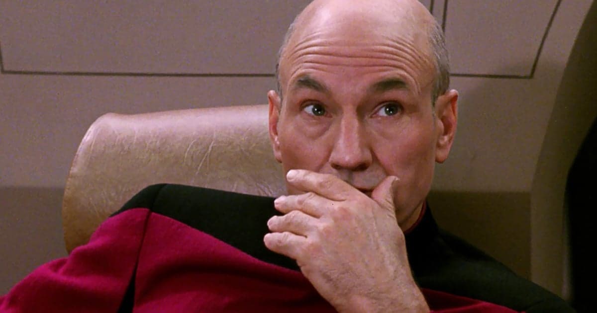Star Trek Picard facepalm