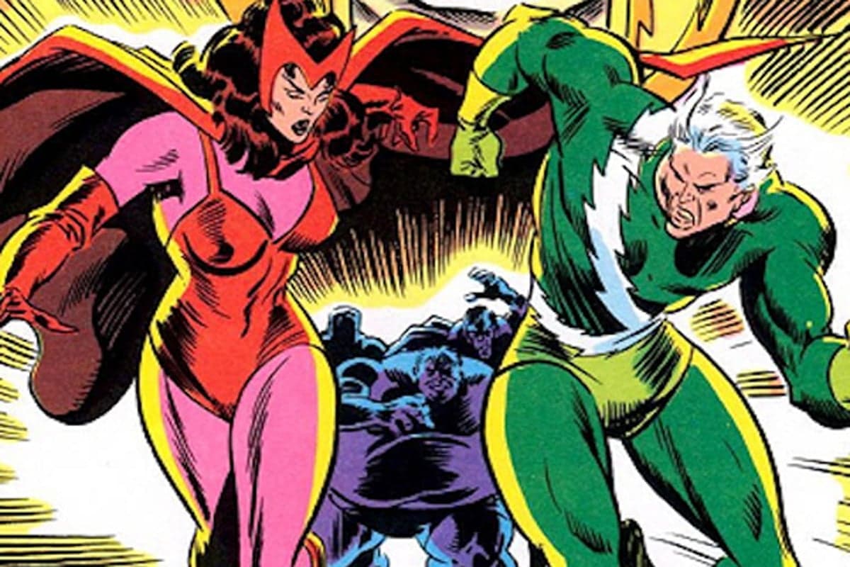 Quicksilver and Scarlet Witch