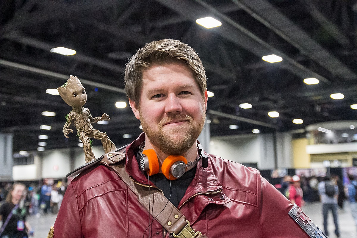 Star-Lord and Baby Groot
