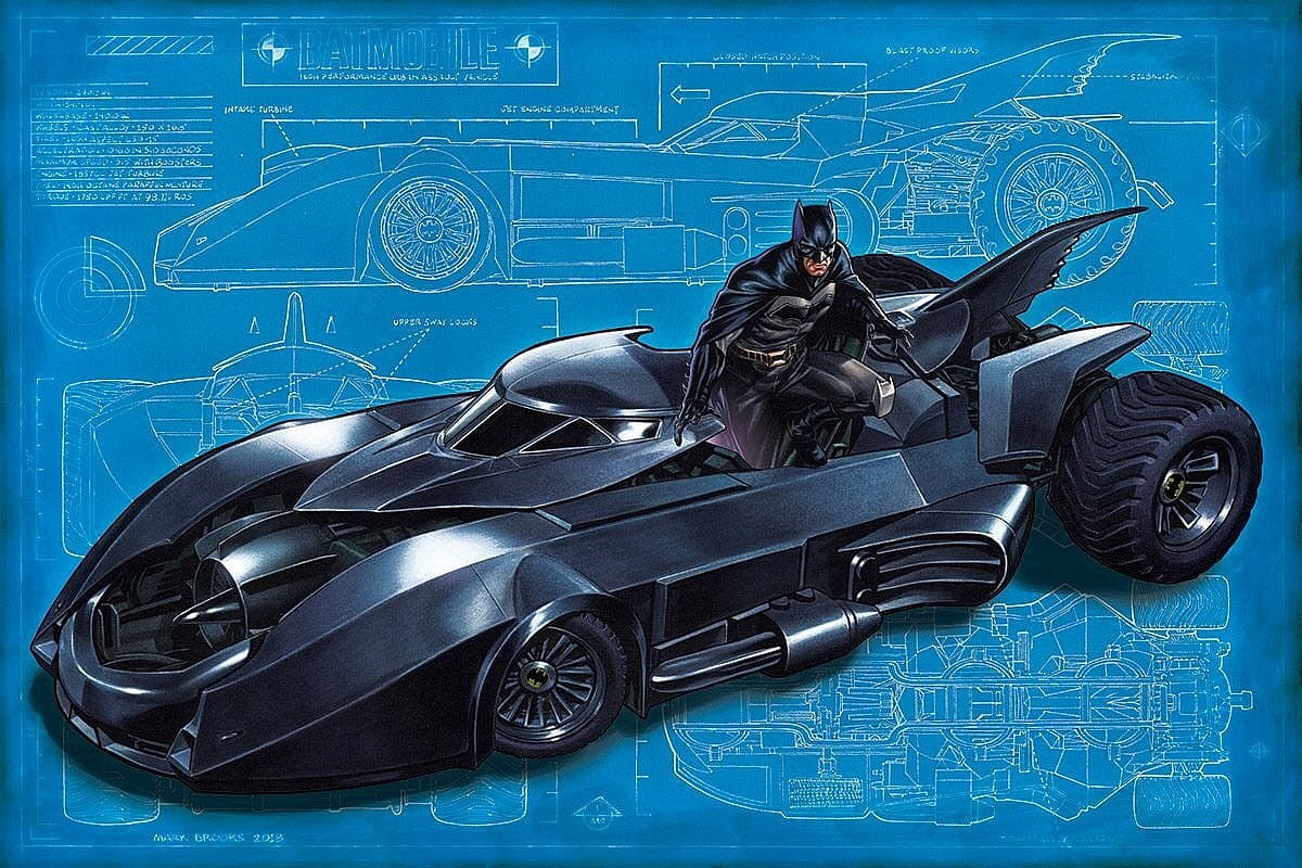 Mark Brooks Batmobile