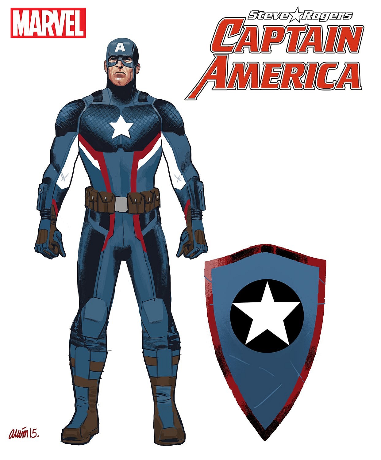 Captain America: Steve Rogers Character Design