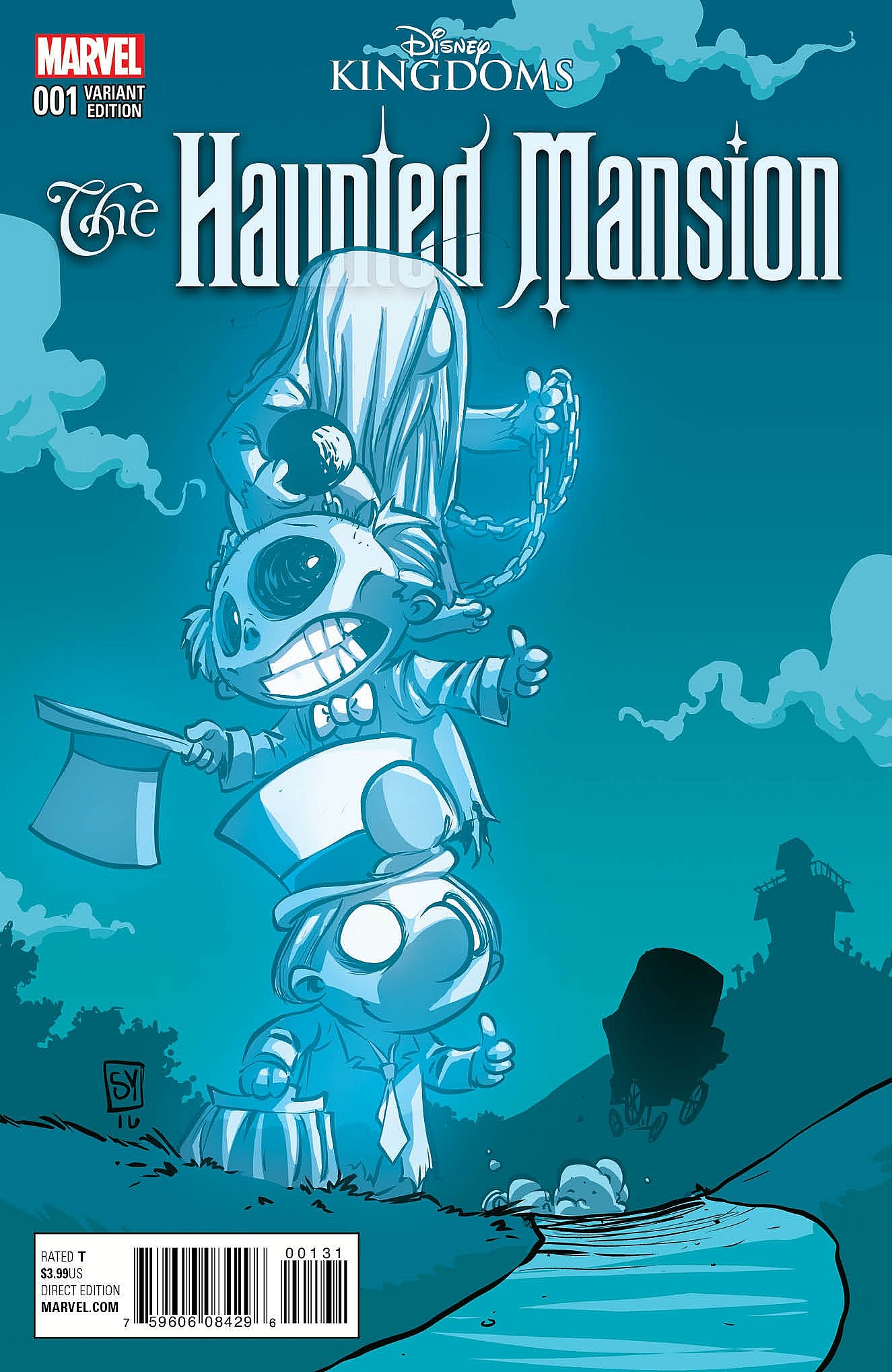 Haunted Mansion #1 Cover