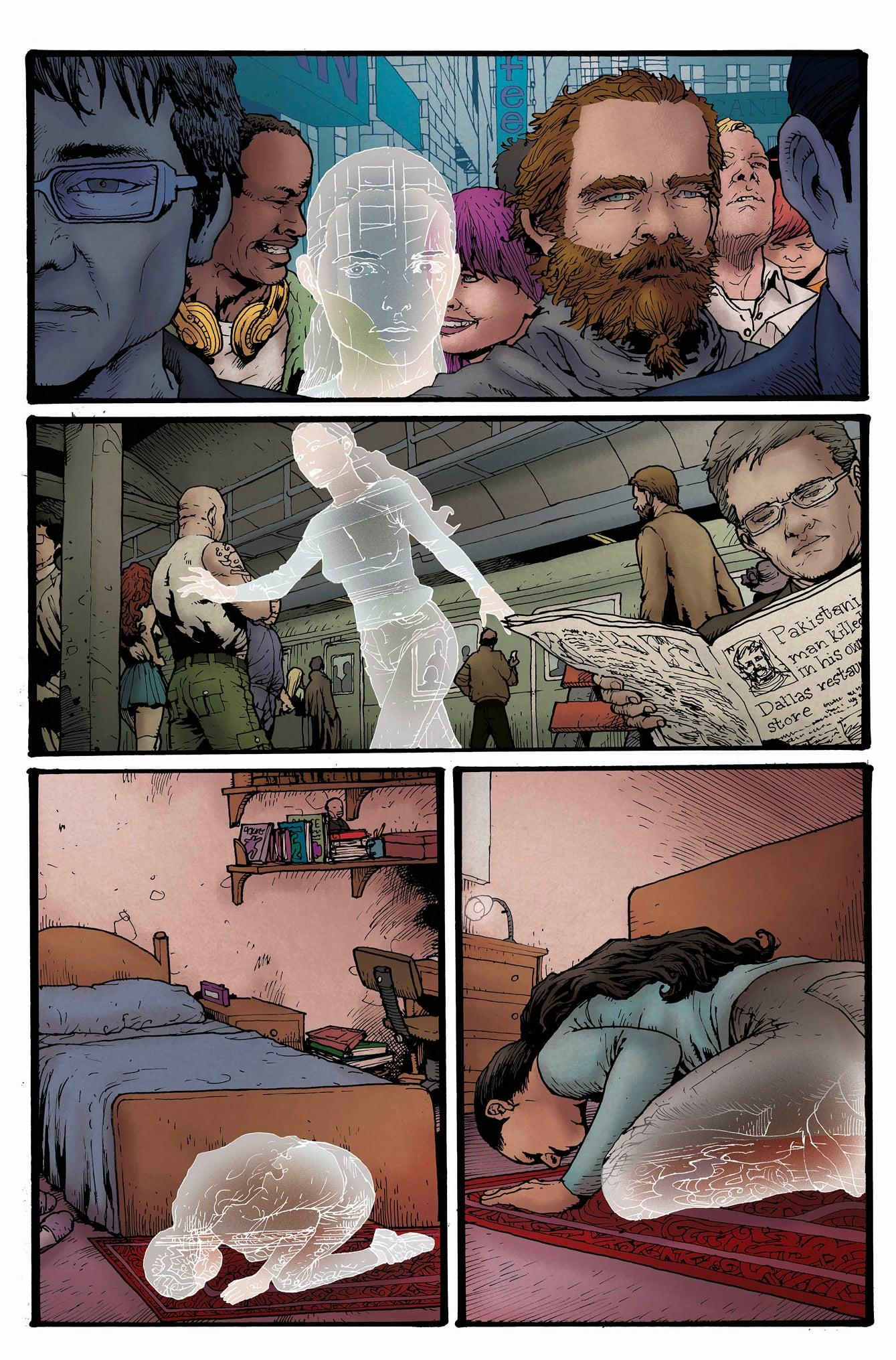 Heroes: Godsend #1 Preview Page