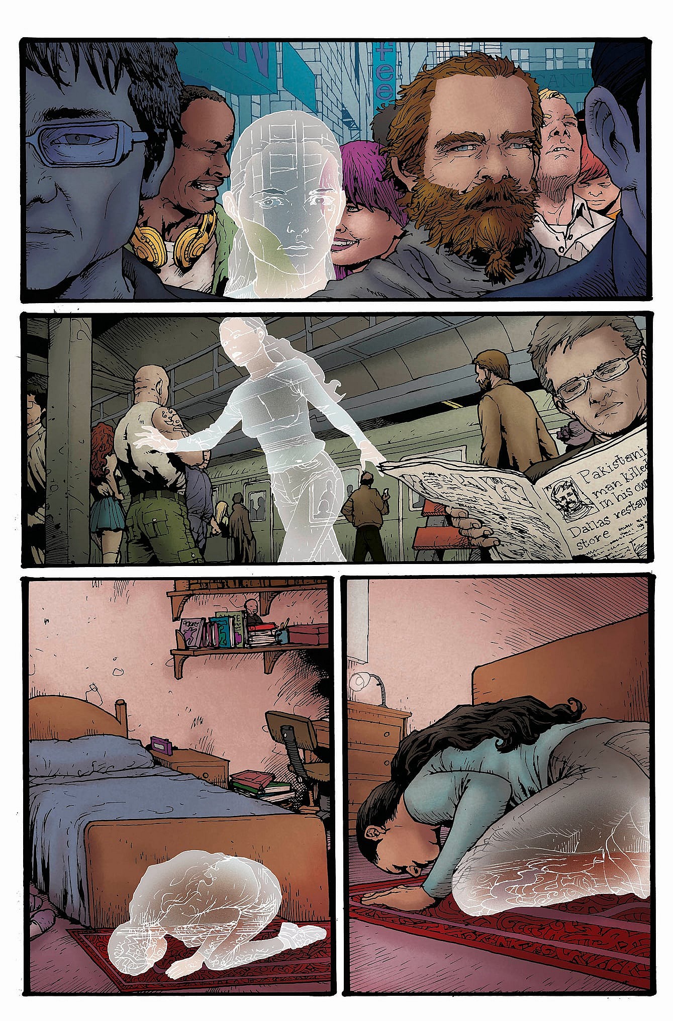 Heroes: Godsend #1 Preview Page