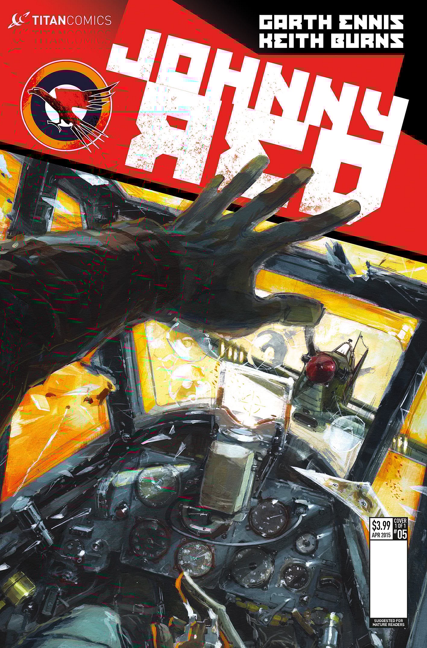 Cover A by Keith Burns