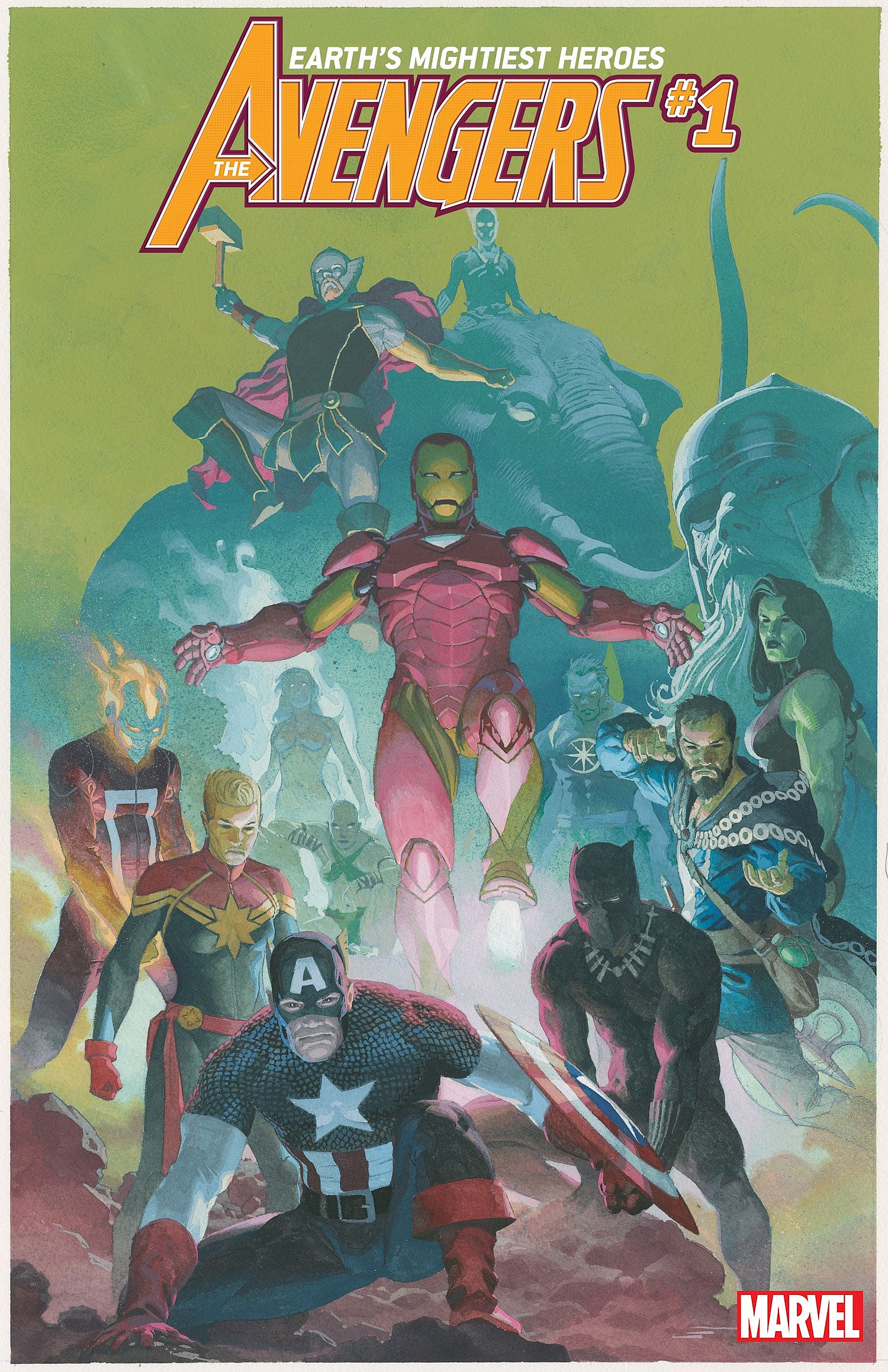 Avengers #1 Variant by Esad Ribic