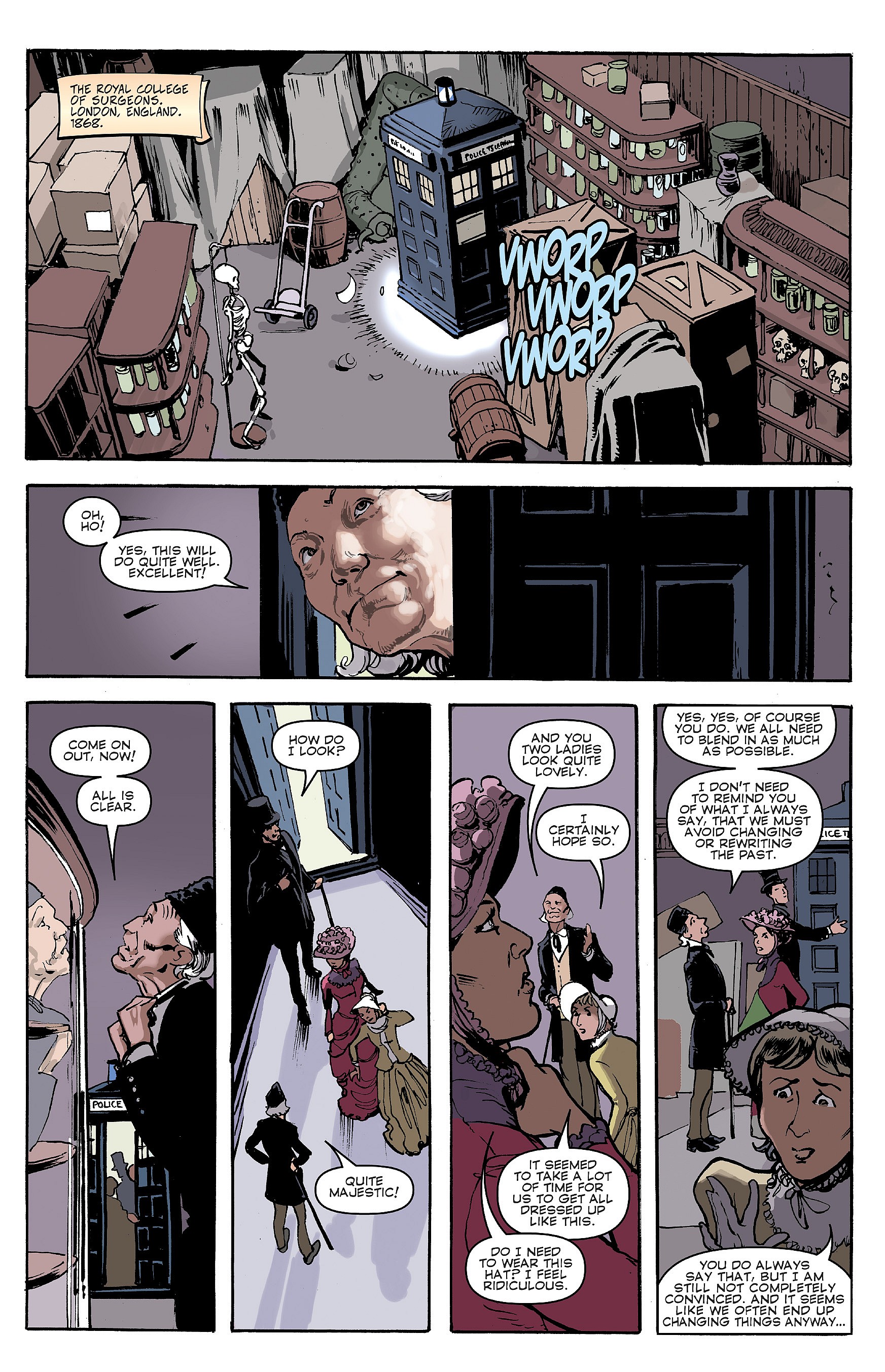 Doctor Who: Prisoners of Time Omnibus Preview Page