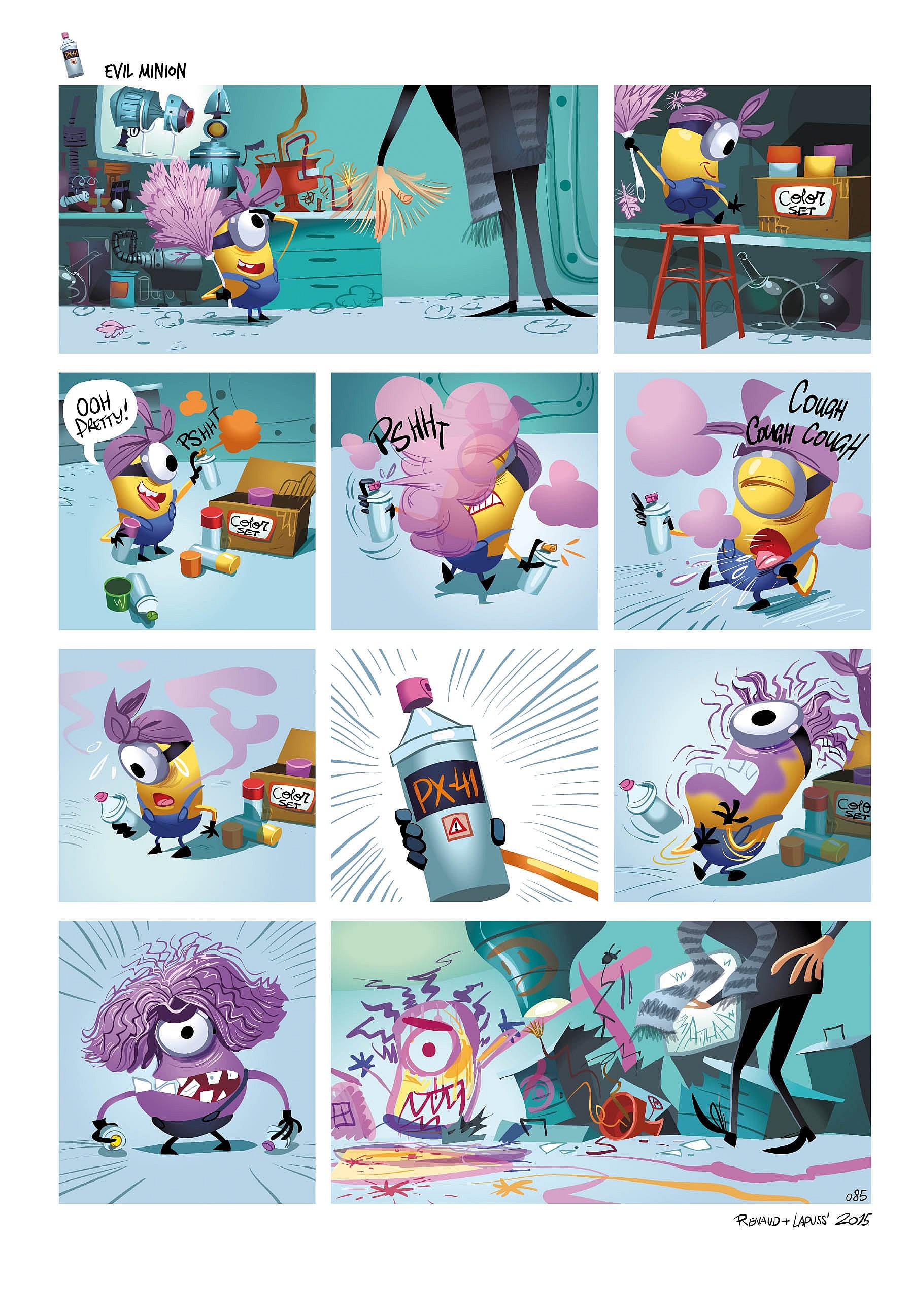 Minions Evil Panic Volume 2 Preview Page