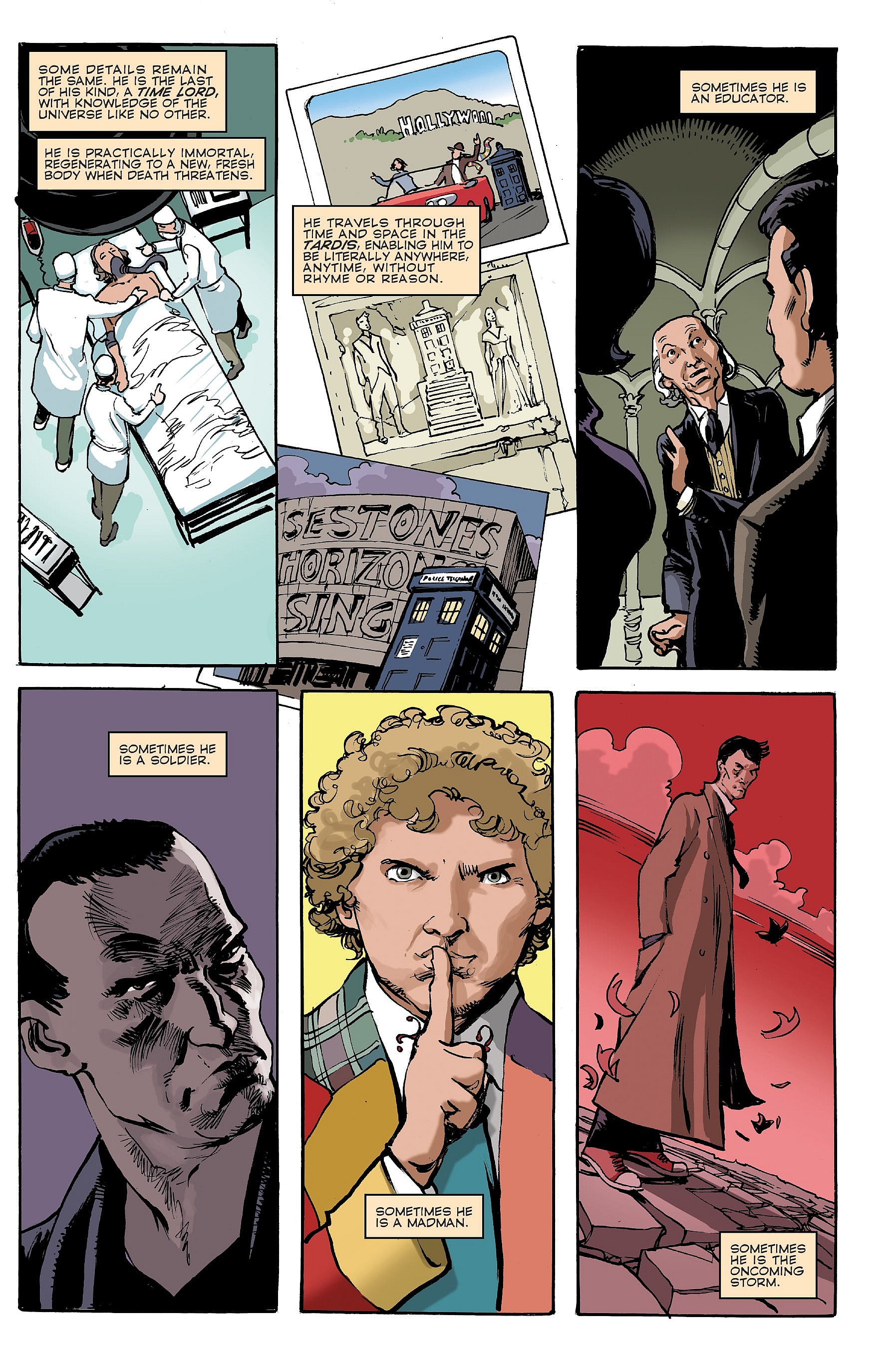 Doctor Who: Prisoners of Time Omnibus Preview Page