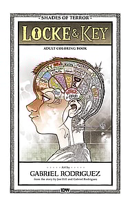 Locke & Key: Shades of Terror Adult Coloring Book
