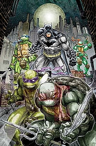 Batman / TMNT #1 Cover