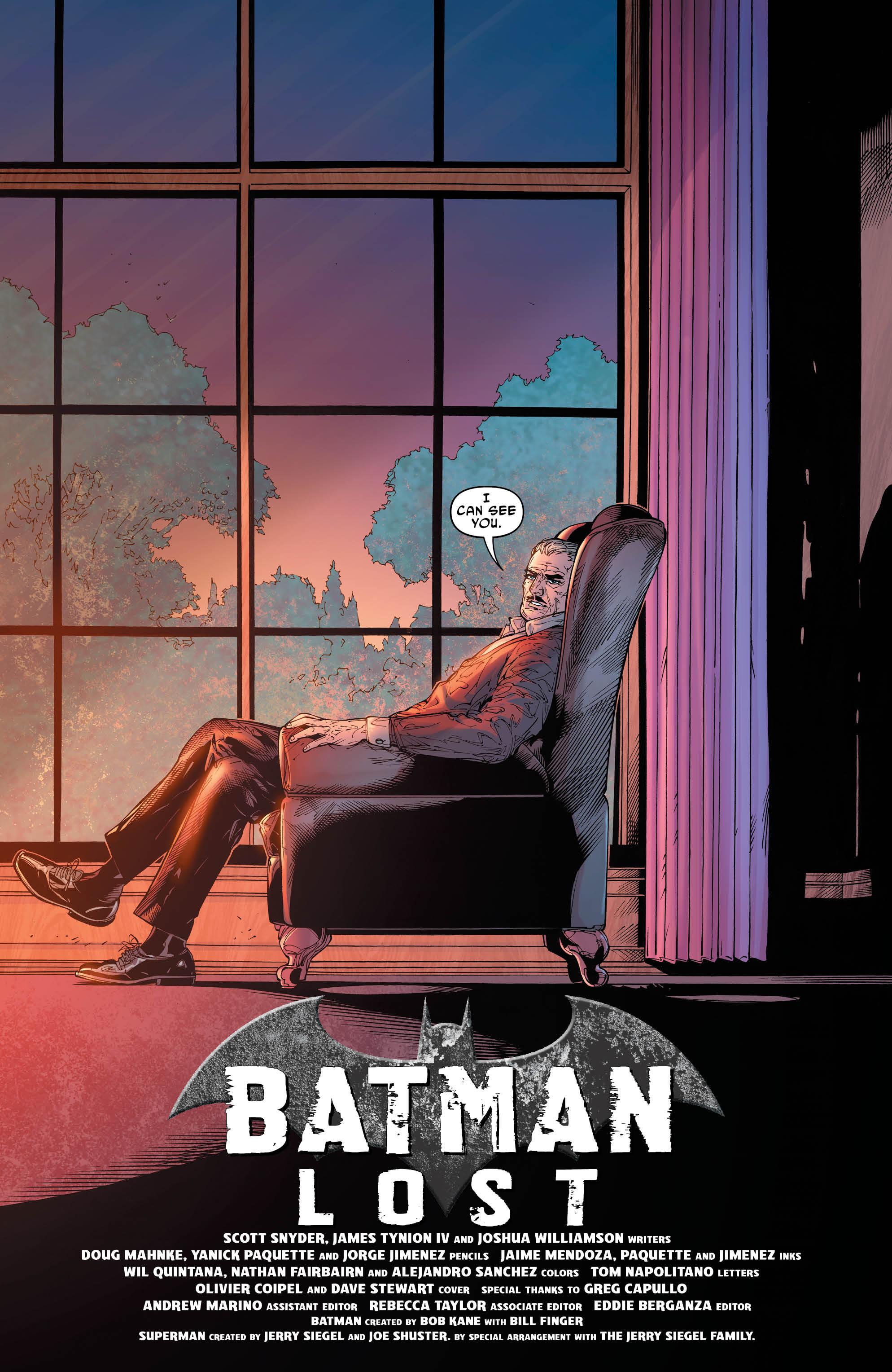 Batman Lost #1