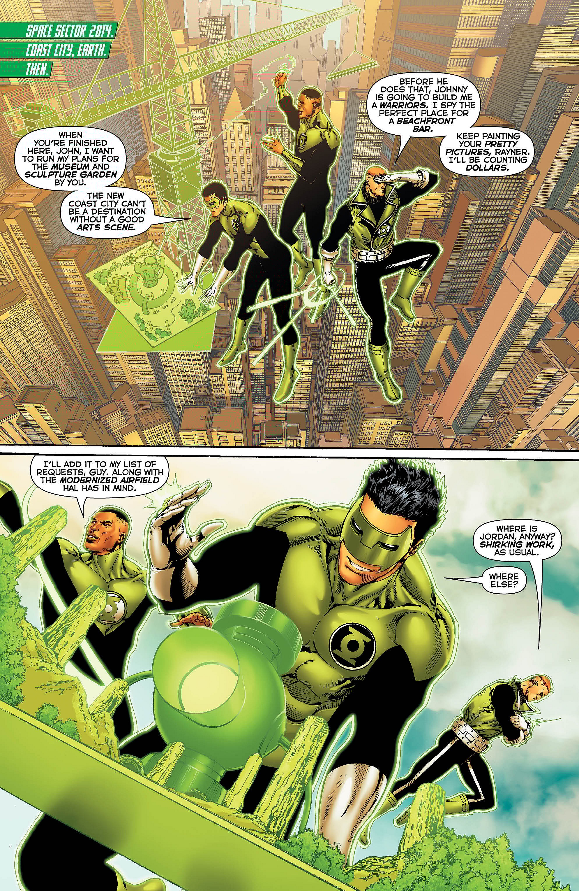 Hal Jordan and the Green Lantern Corps #32