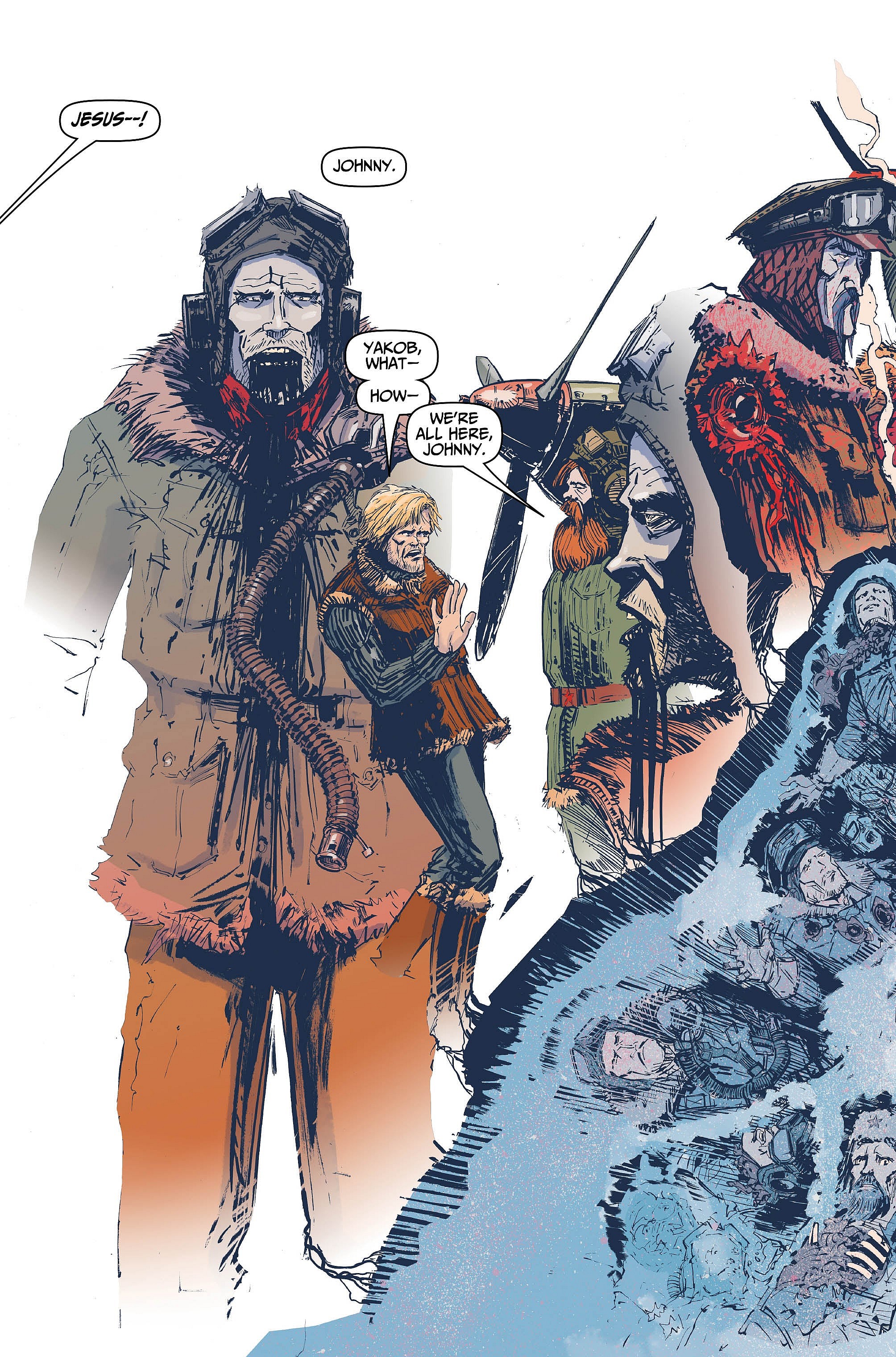 Johnny Red #4 Preview Page