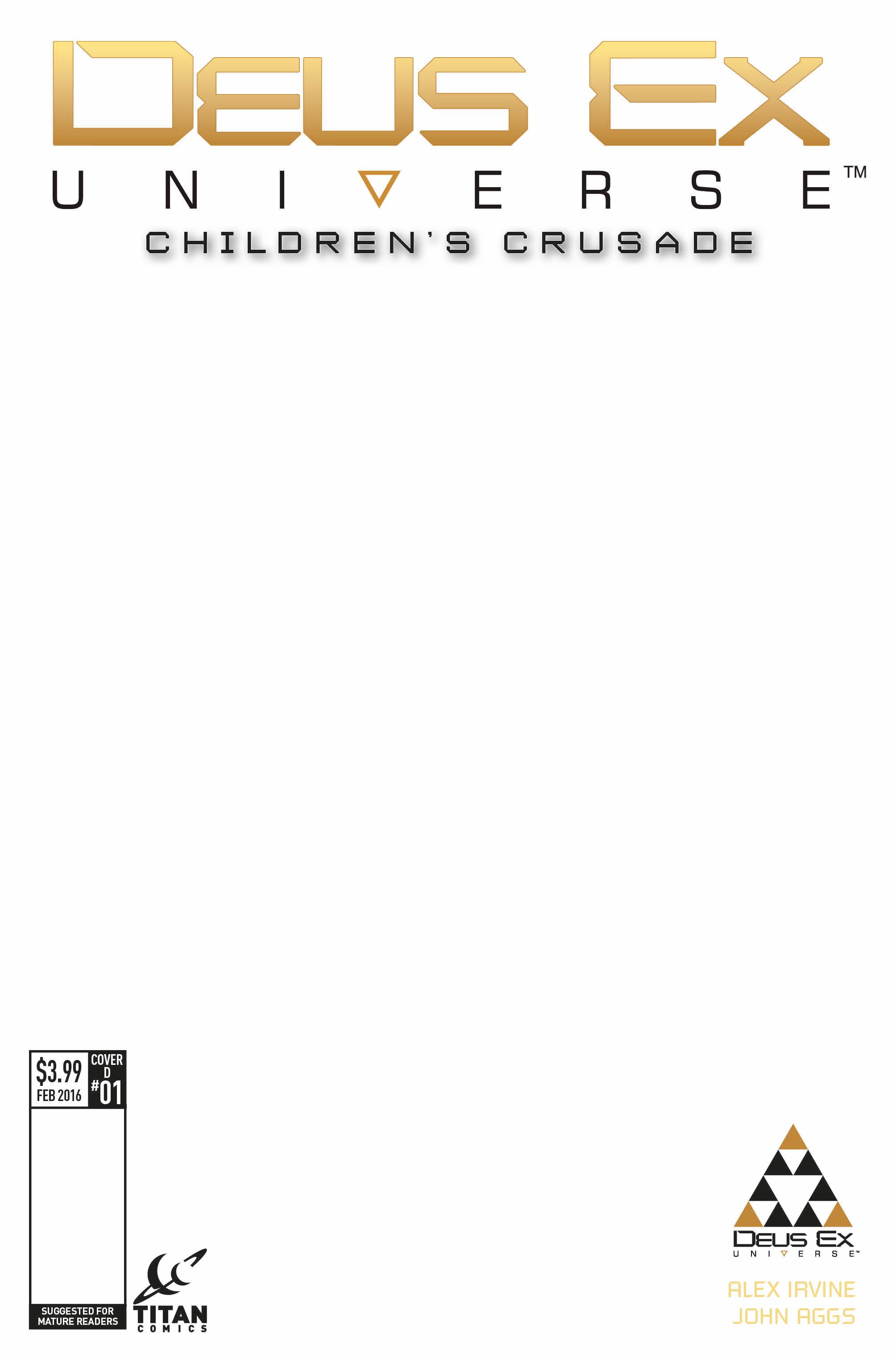 Deus Ex #1 Cover